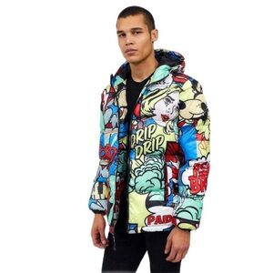 REASON COMIC PUFFER - Large & Extra Large